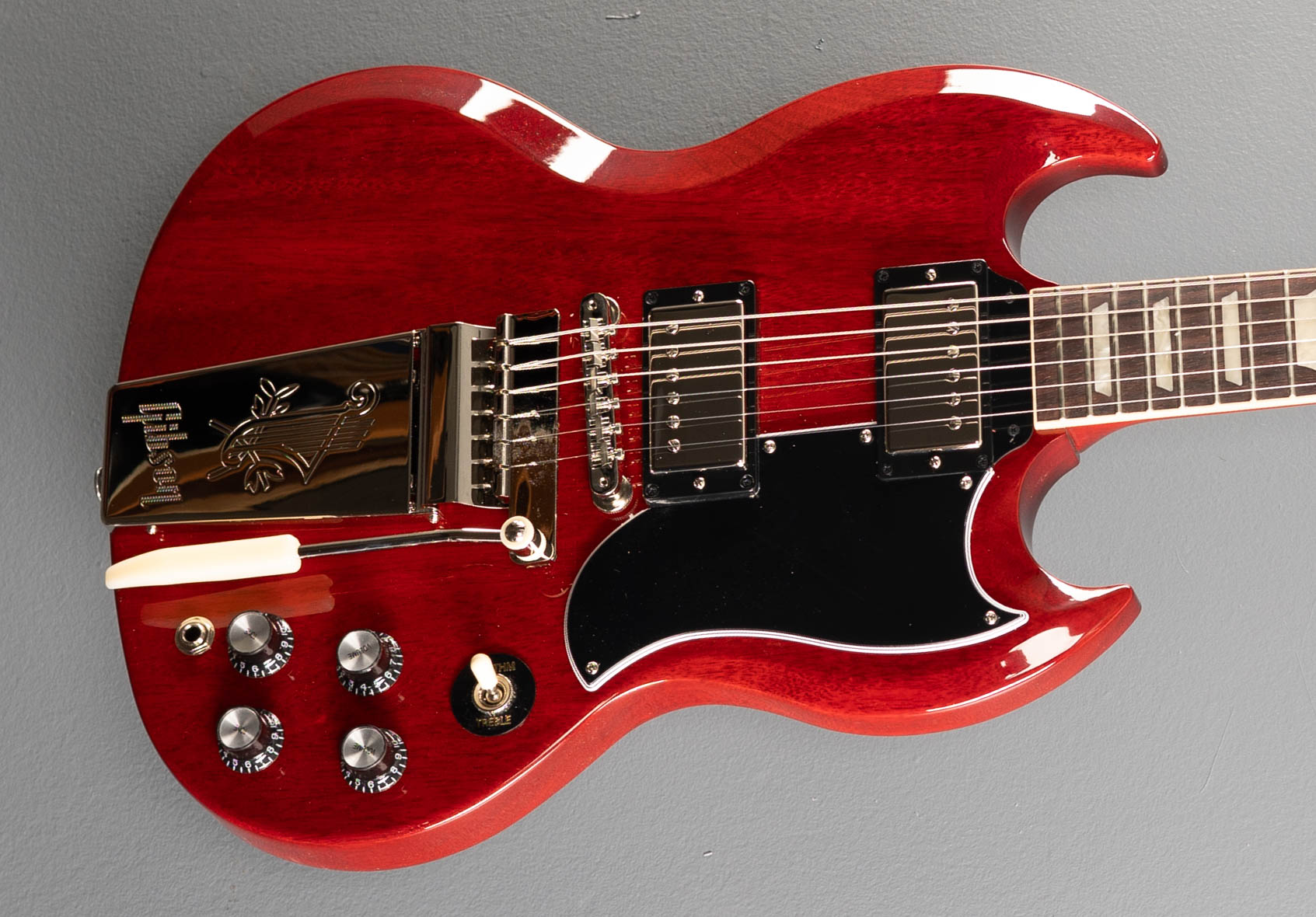 SG Standard '61 Maestro Vibrola - Vintage Cherry