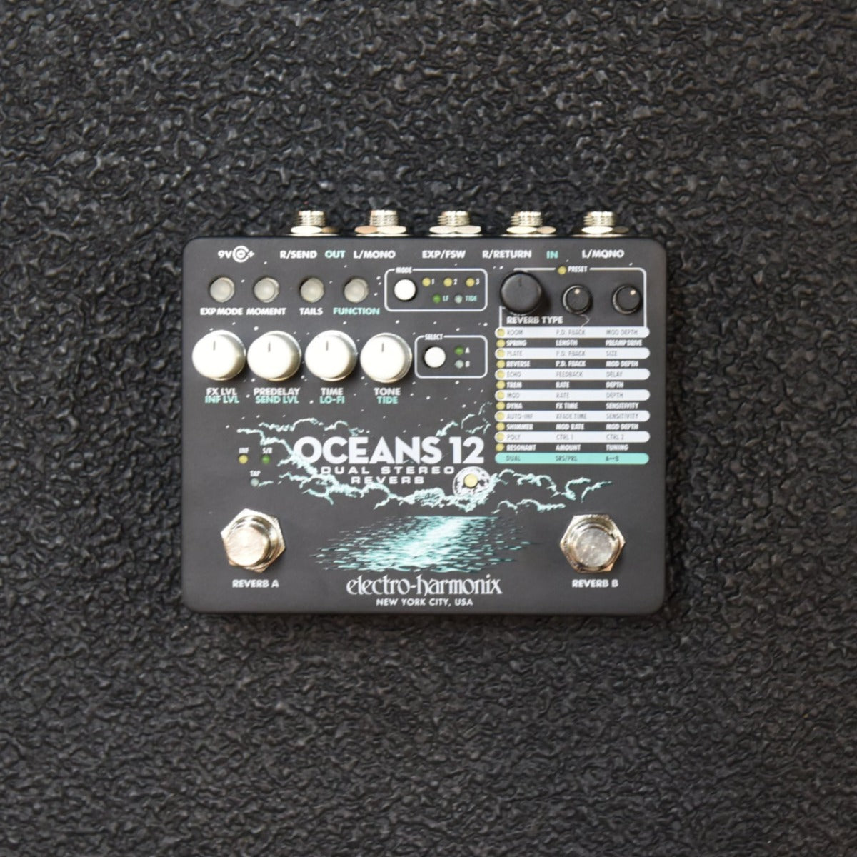 Oceans 12 Dual Stereo Reverb, Recent – Dave's Guitar Shop