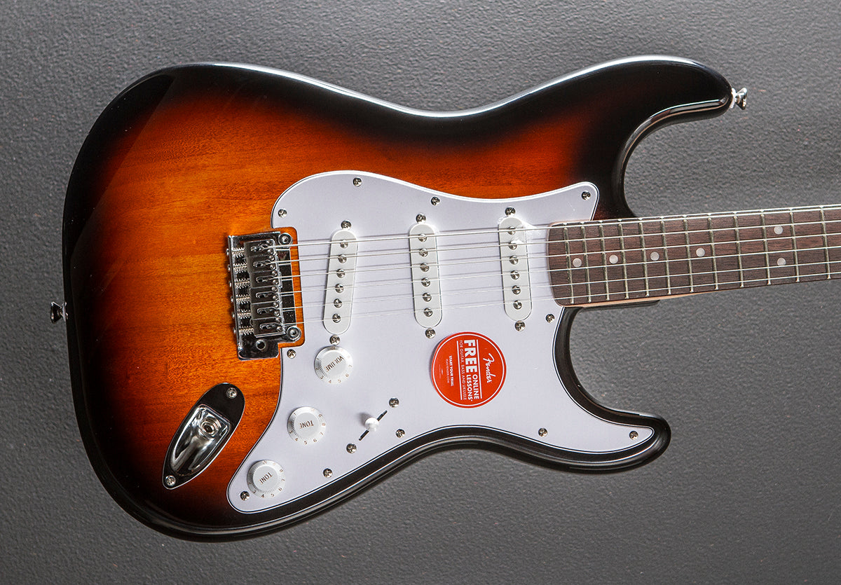 Affinity Series Stratocaster - 3 Color Sunburst w/Indian Laurel – Dave's  Guitar Shop