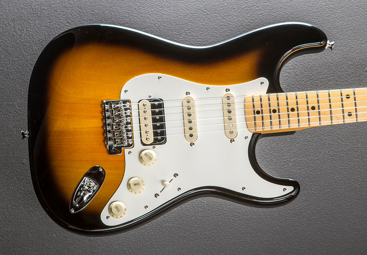 JV Modified 50's Stratocaster HSS - Two Color Sunburst – Dave's