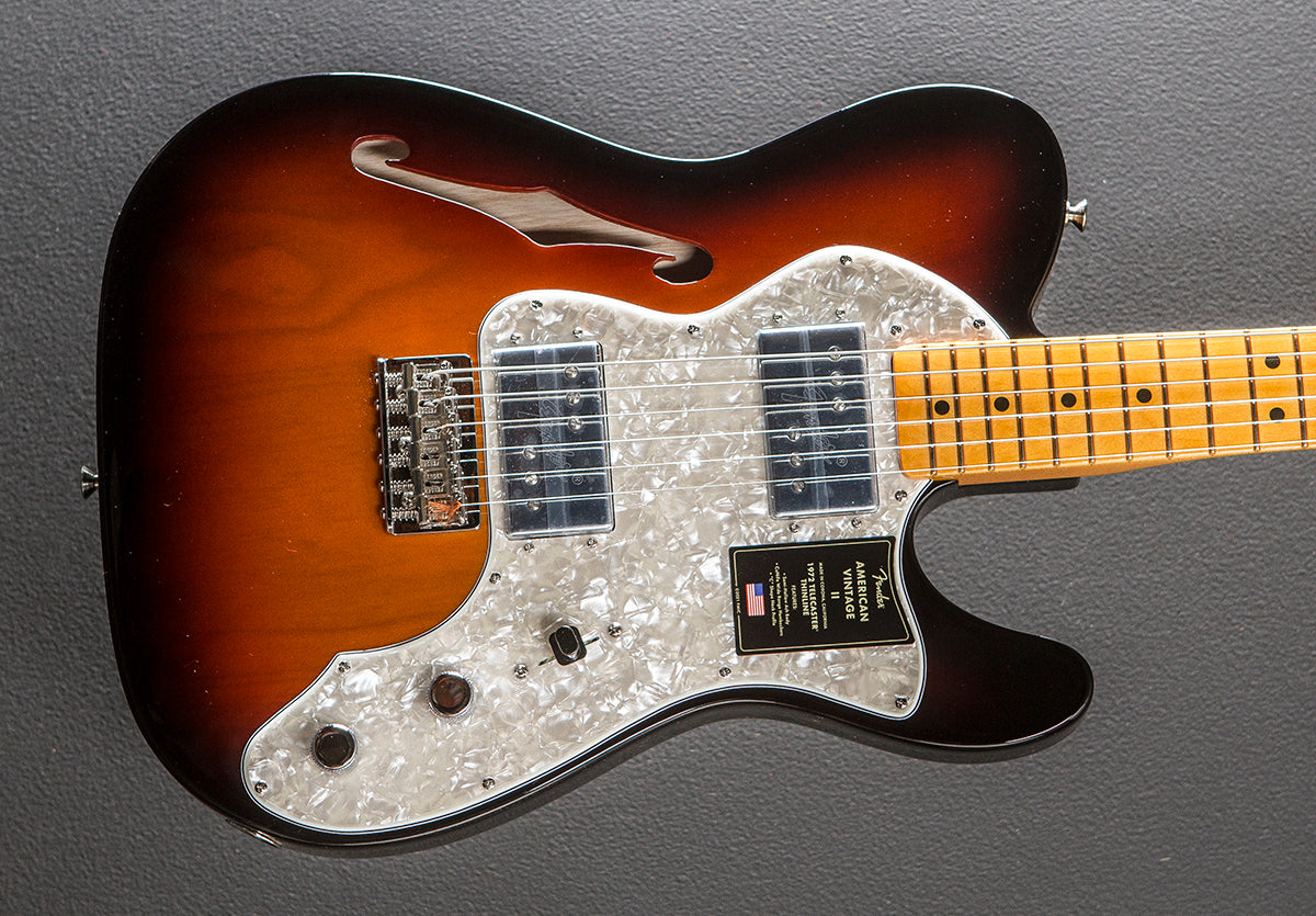 Fender telecaster deals thinline 72 sunburst