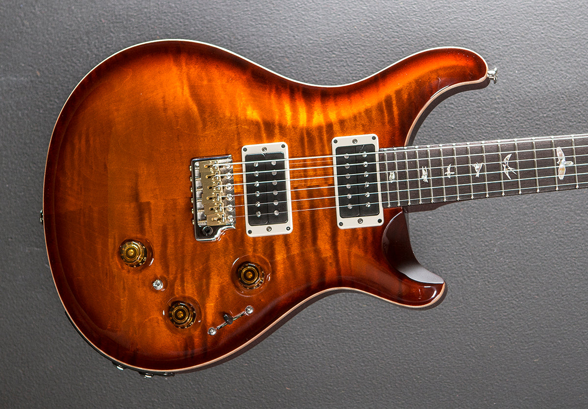 Custom 24 Piezo - Dark Cherry Burst – Dave's Guitar Shop