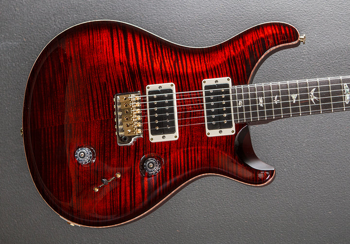 Custom 24 10 Top - Fire Red Burst