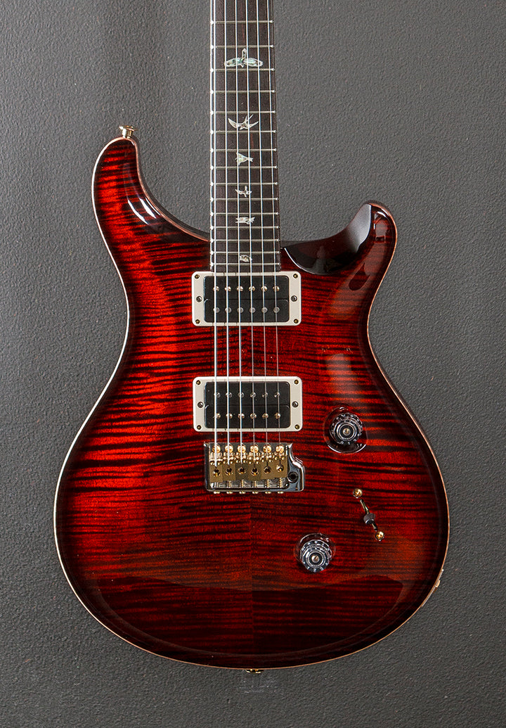 Custom 24 10 Top - Fire Red Burst