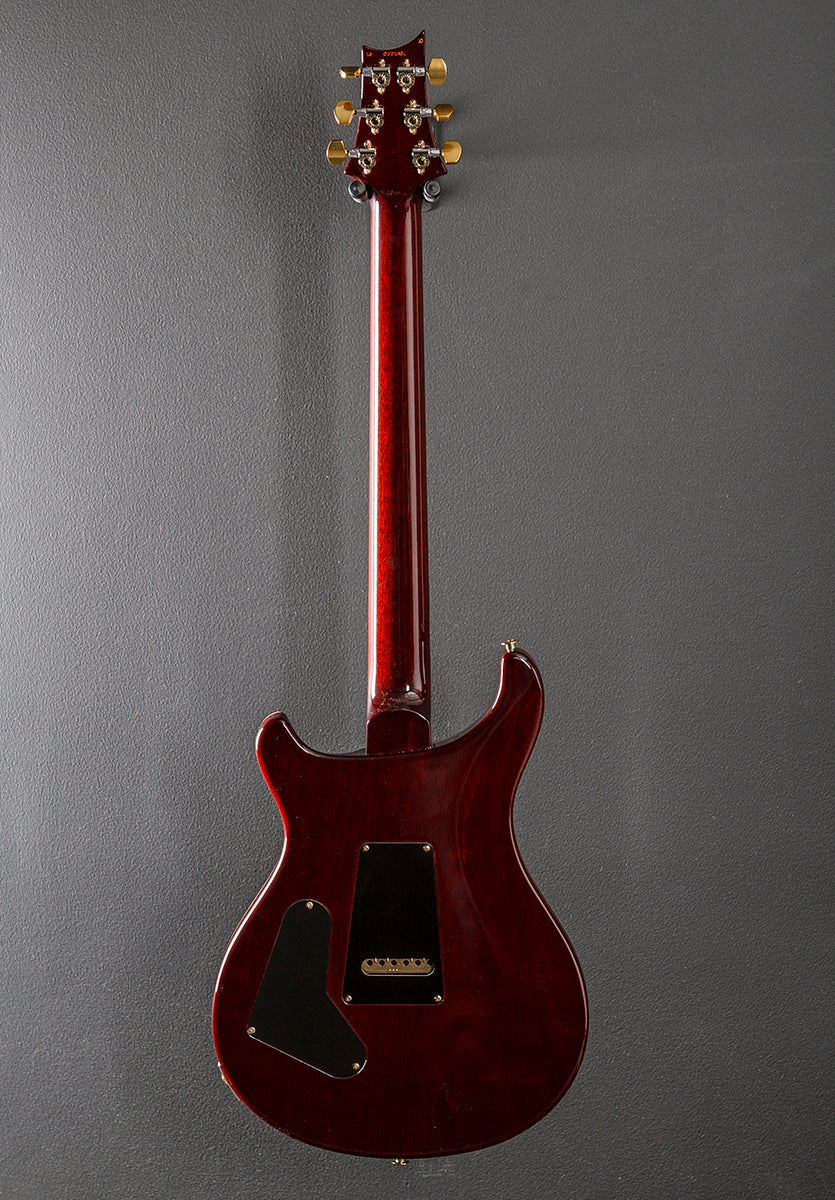 Custom 24 10 Top - Fire Red Burst