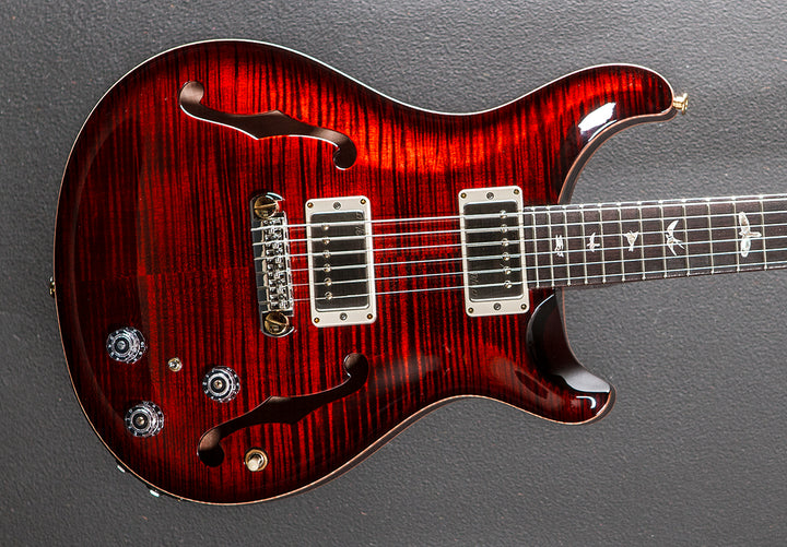 Hollowbody II Piezo 10 Top - Fire Red Burst