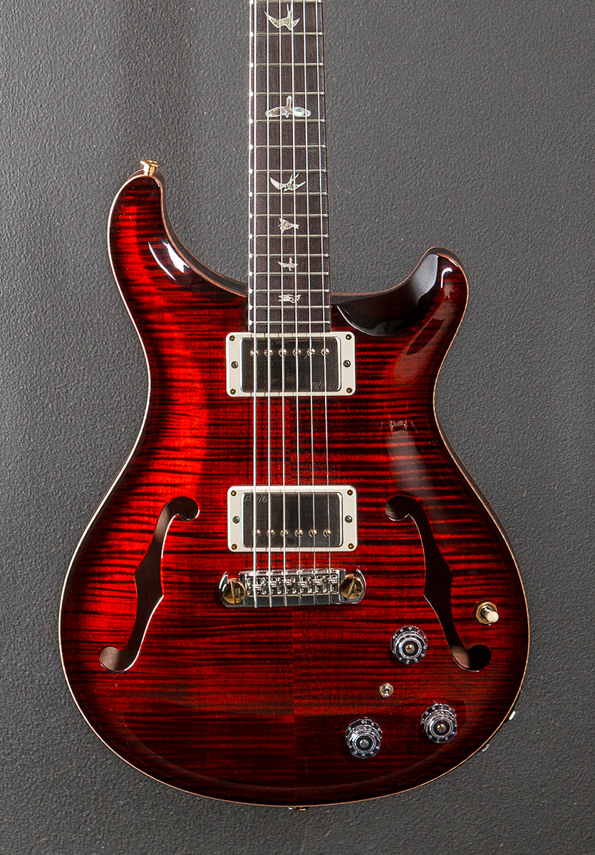 Hollowbody II Piezo 10 Top - Fire Red Burst