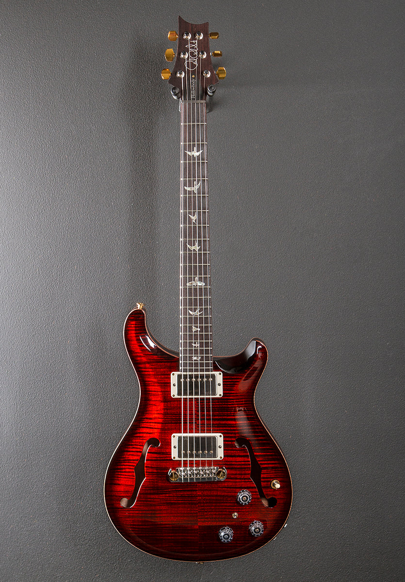 Hollowbody II Piezo 10 Top - Fire Red Burst