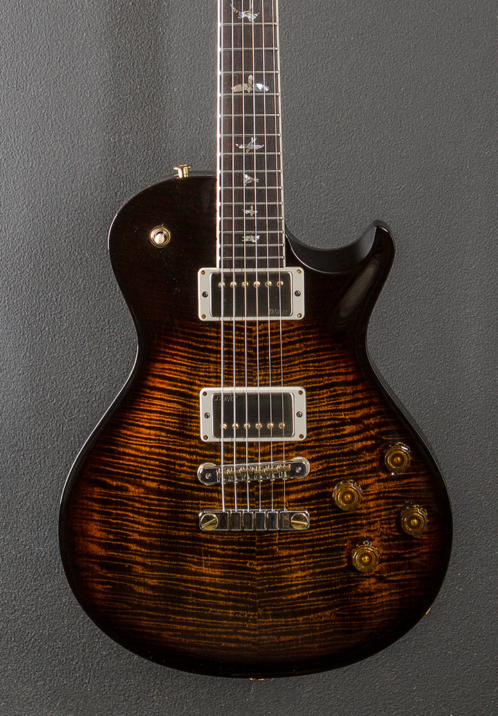 McCarty 594 Singlecut 10 Top - Black Gold Burst Wraparound