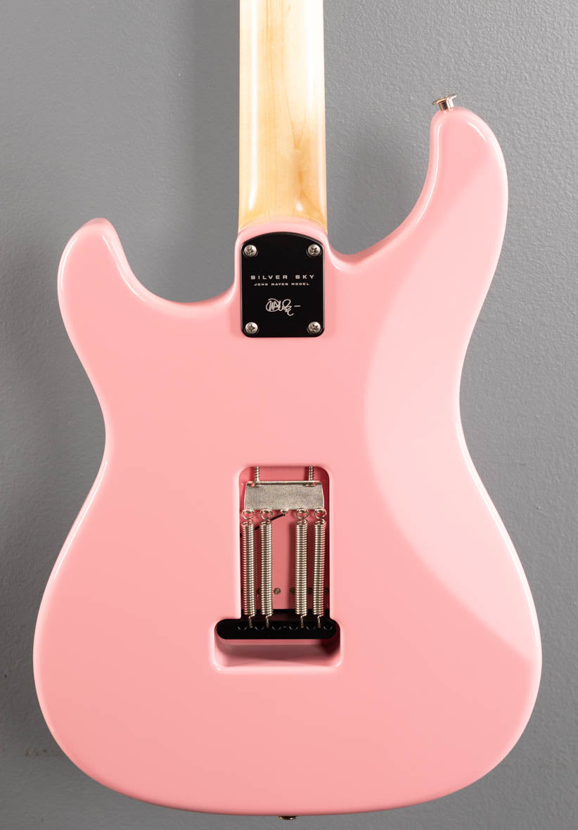 John Mayer Silver Sky - Roxy Pink w/Rosewood