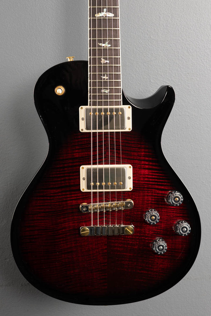 McCarty 594 Singlecut 10 Top - Fire Red Wraparound Smokeburst     