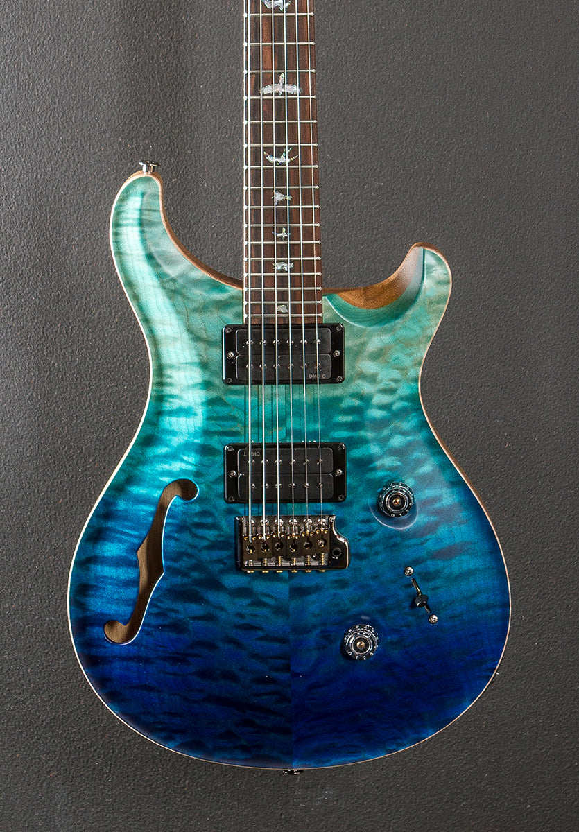 Custom 24 Semi-Hollow Wood Library Limited - Blue Fade w/Korina