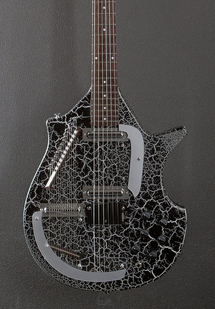 Sitar - Black Crackle