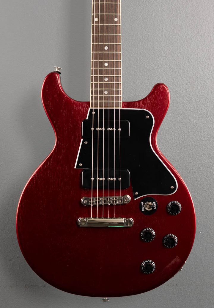 Rick Beato Les Paul Special Double Cut - Sparkling Burgundy Satin