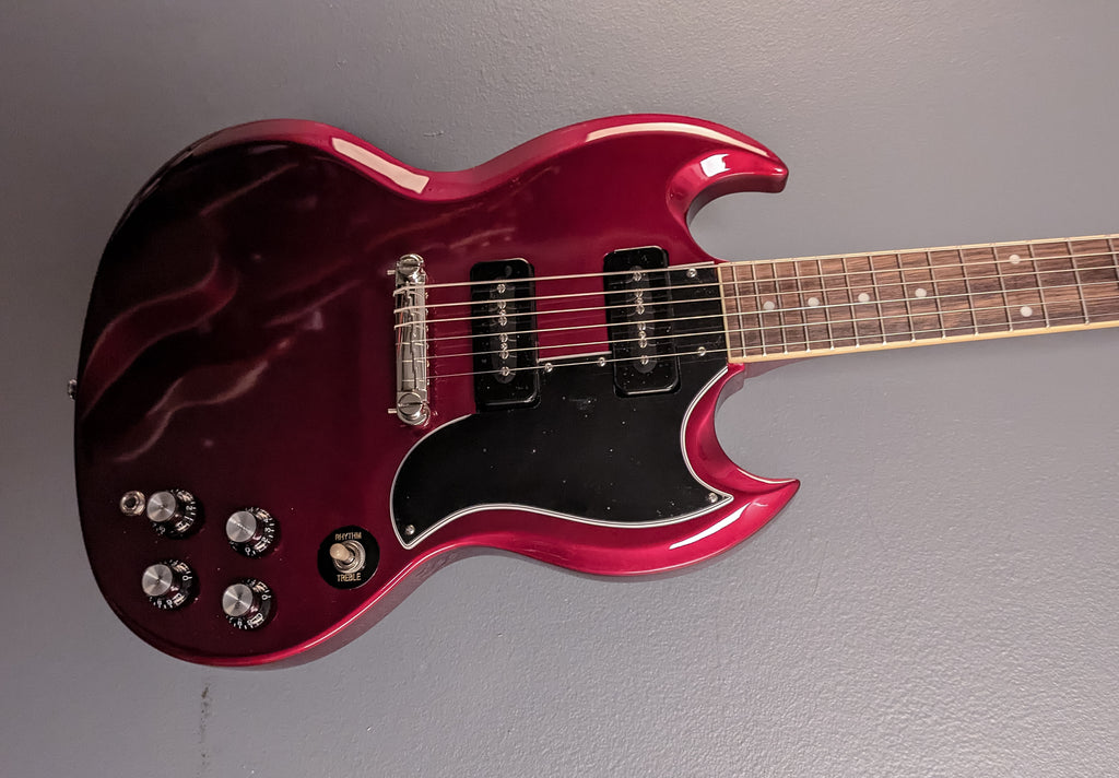 SG Special P-90 - Sparkling Burgundy – Dave's Guitar Shop