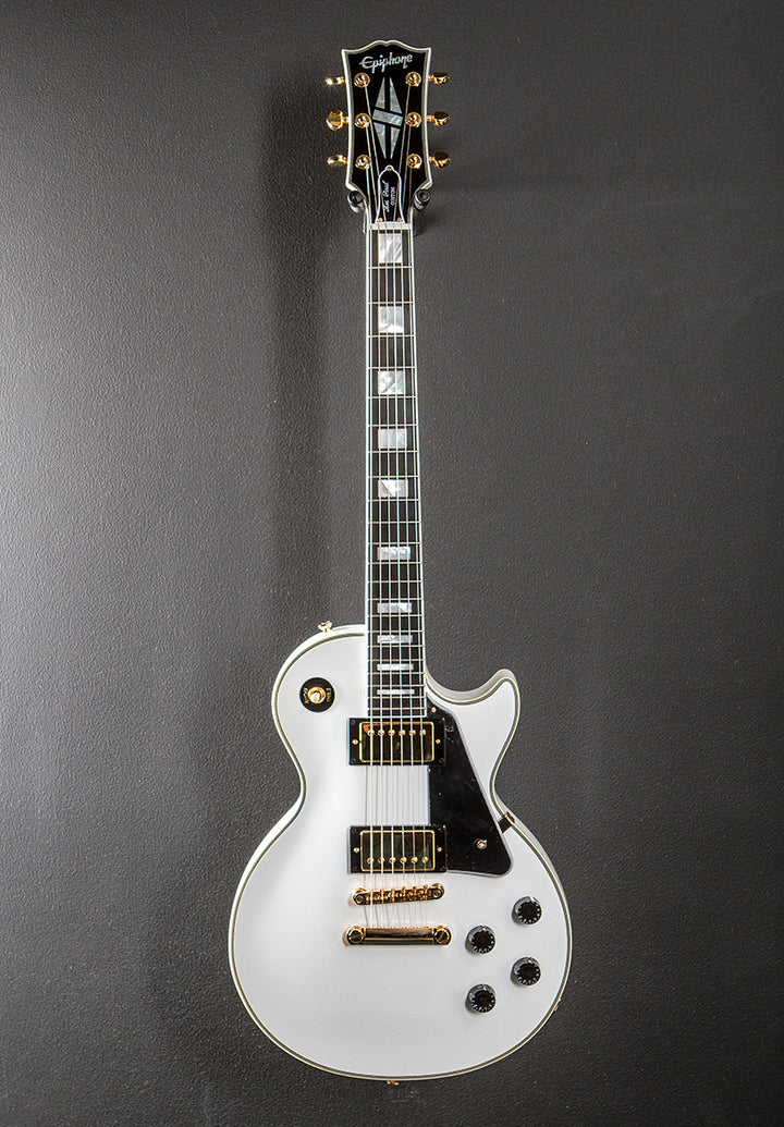 "Inspired by Gibson Custom" Les Paul Custom - Alpine White