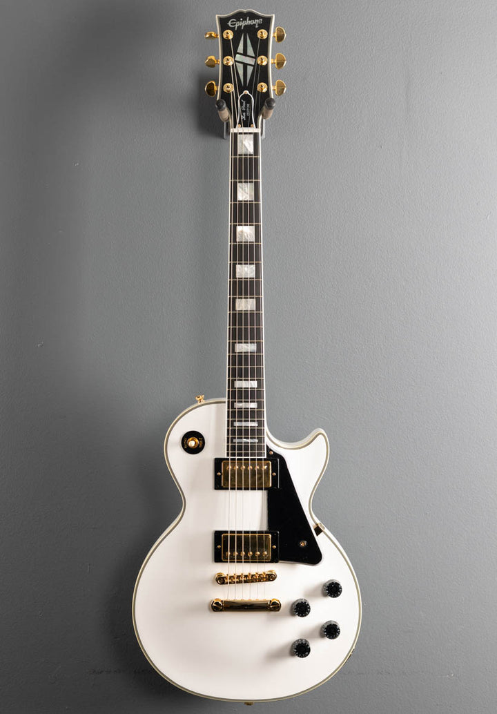 "Inspired by Gibson Custom" Les Paul Custom - Alpine White