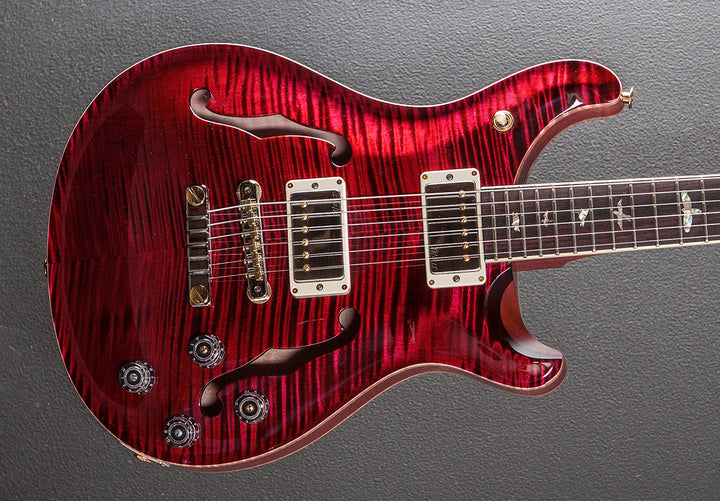 McCarty 594 Hollowbody II 10 Top - Raspberry