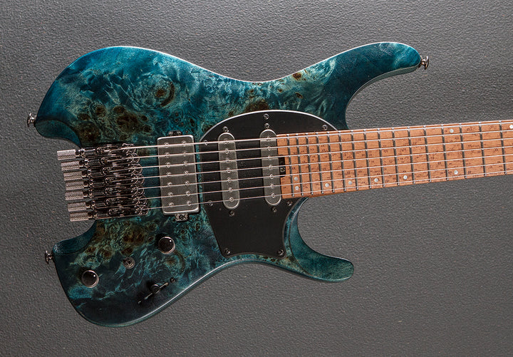 Q547PB 7 String - Cosmic Blue Low Gloss