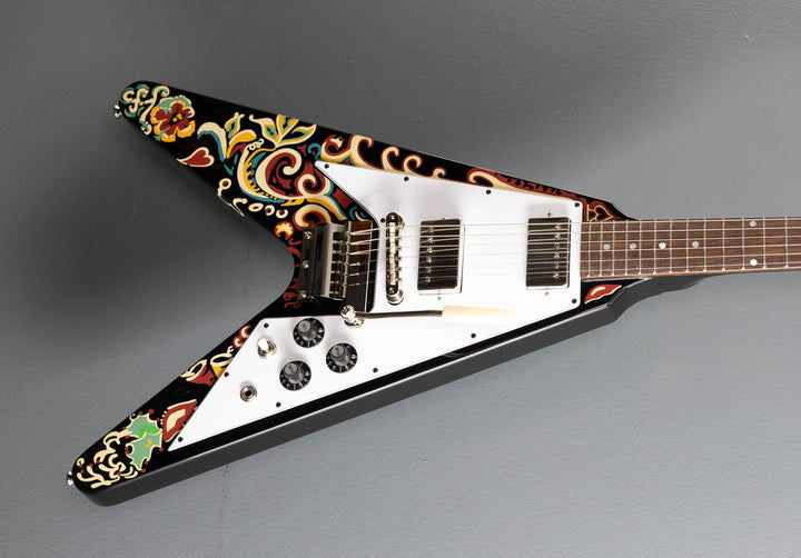 Jimi Hendrix "Love Drops" Flying V - Ebony