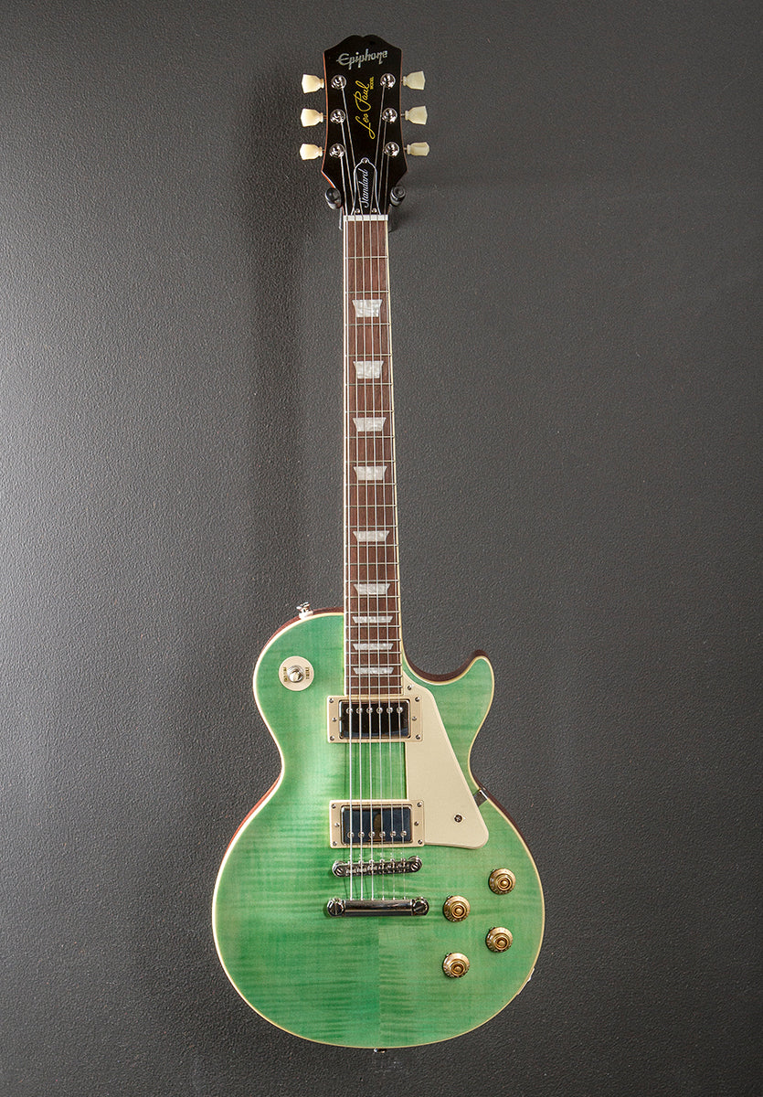 "Inspired by Gibson Collection" Les Paul Standard 50's Figured Top - Seafoam Green