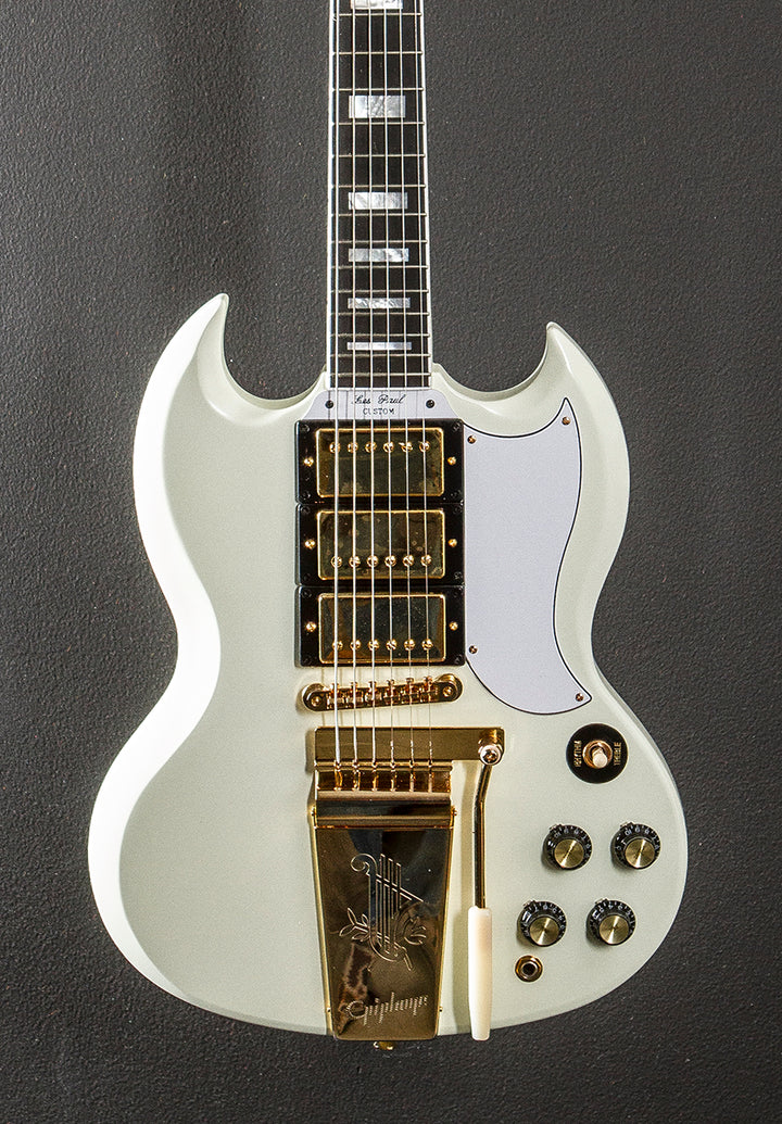 1963 Les Paul SG Custom w/Maestro Vibrola - Classic White