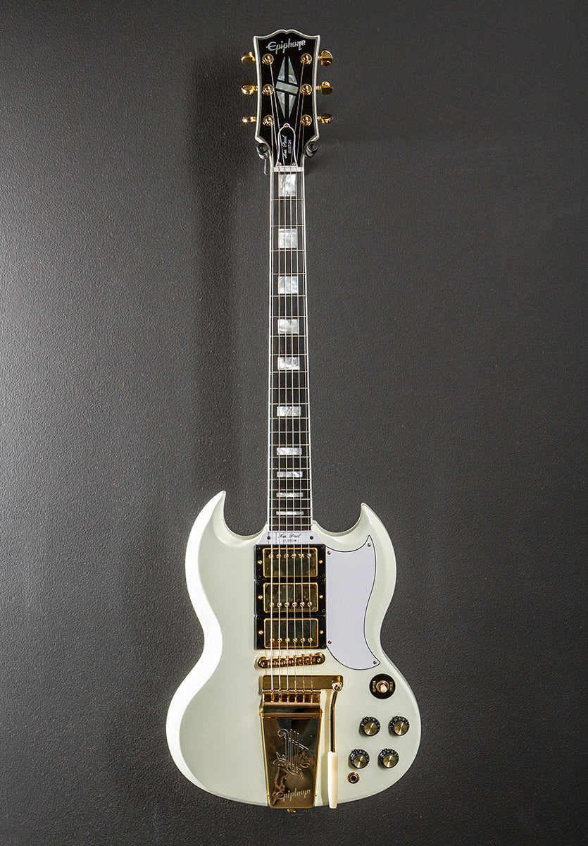 1963 Les Paul SG Custom w/Maestro Vibrola - Classic White