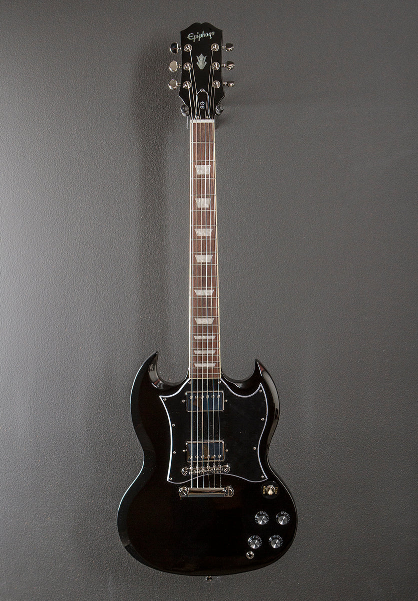 "Inspired by Gibson Collection" SG Standard - Ebony