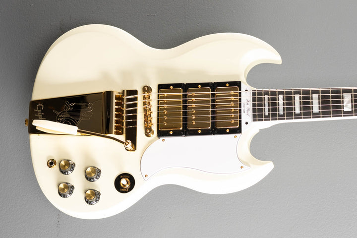 1963 Les Paul SG Custom w/Maestro Vibrola - Classic White