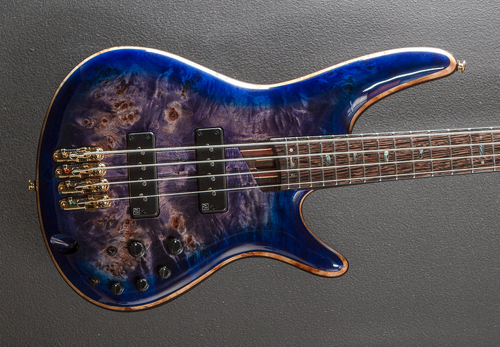 SR2600 Bass - Cerulean Blue Burst