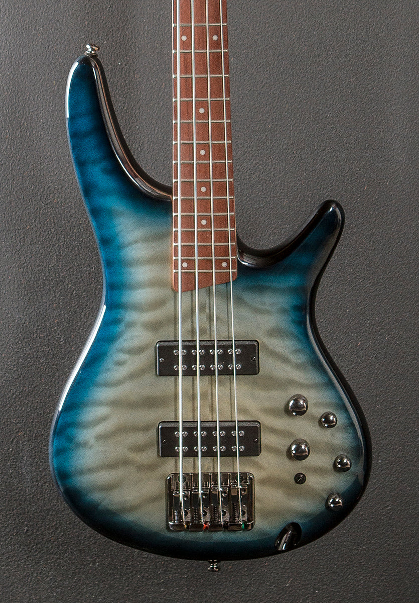 SR400EQM Bass - Stained Cosmic Blue Starburst