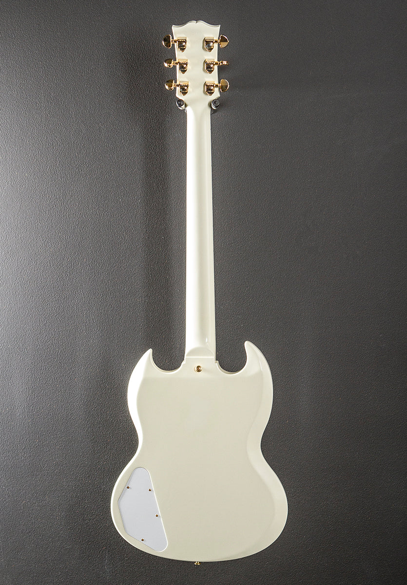 1963 Les Paul SG Custom Reissue w/Maestro Vibrola - Classic White