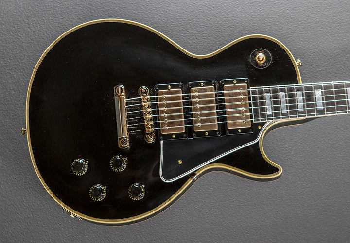 1957 Les Paul Custom Reissue - VOS Ebony 3 Pickup