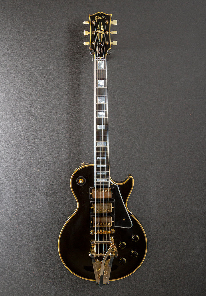 1957 Les Paul Custom Reissue - VOS Ebony 3 Pickup w/Bigsby