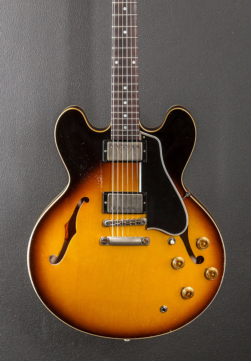 1958 ES-335 Reissue Murphy Lab Heavy Aged - Faded Tobacco Burst