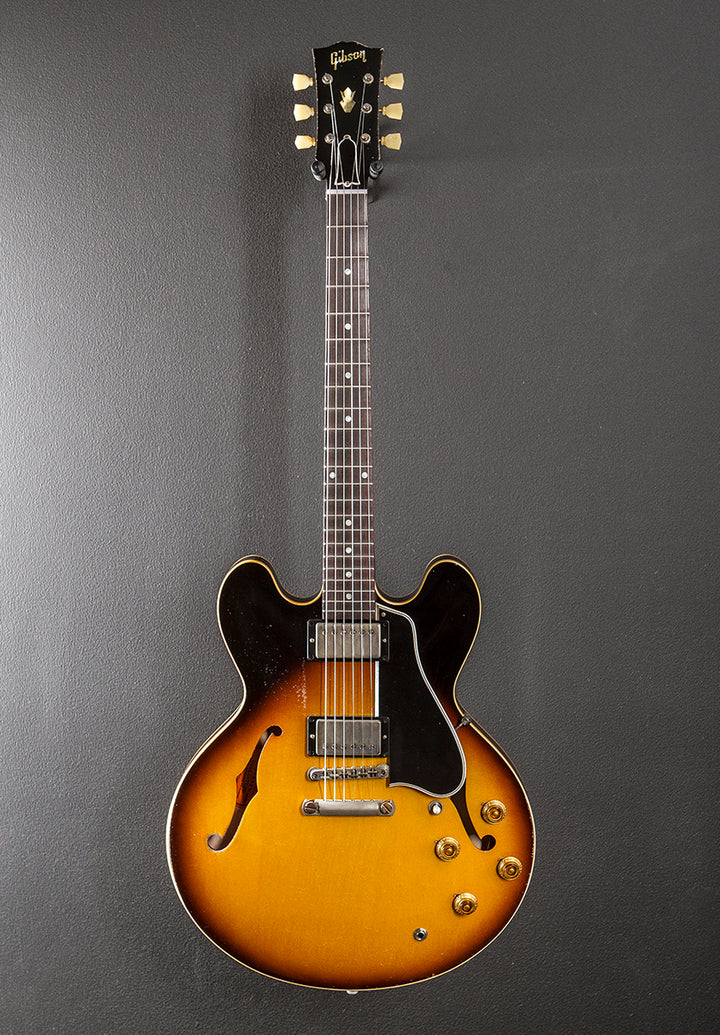 1958 ES-335 Reissue Murphy Lab Heavy Aged - Faded Tobacco Burst