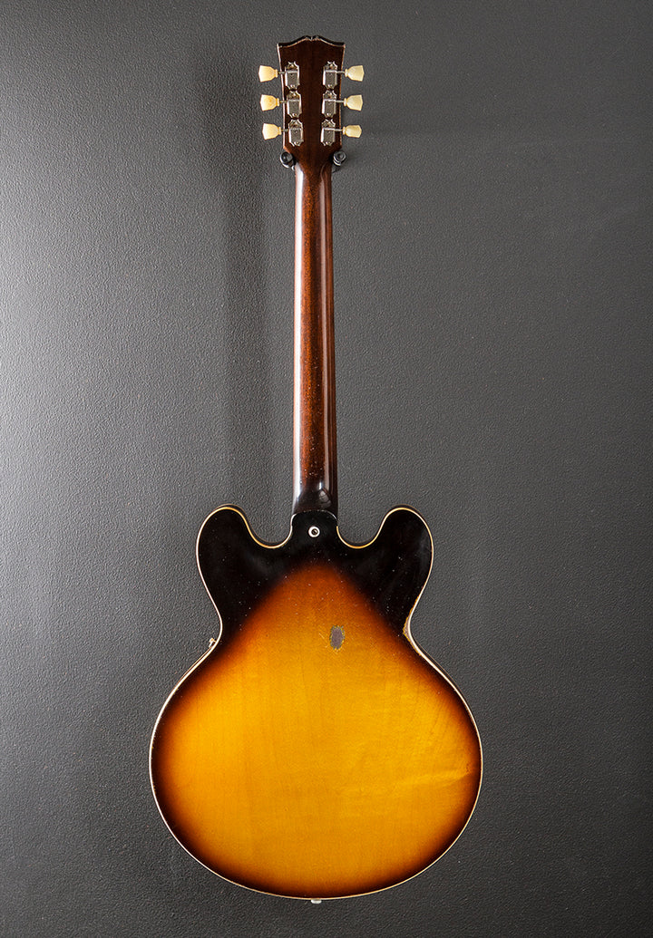 1958 ES-335 Reissue Murphy Lab Heavy Aged - Faded Tobacco Burst