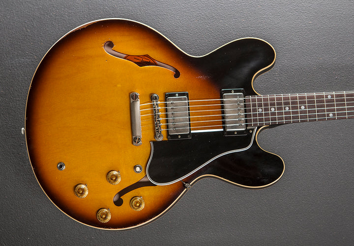 1958 ES-335 Reissue Murphy Lab Heavy Aged - Faded Tobacco Burst