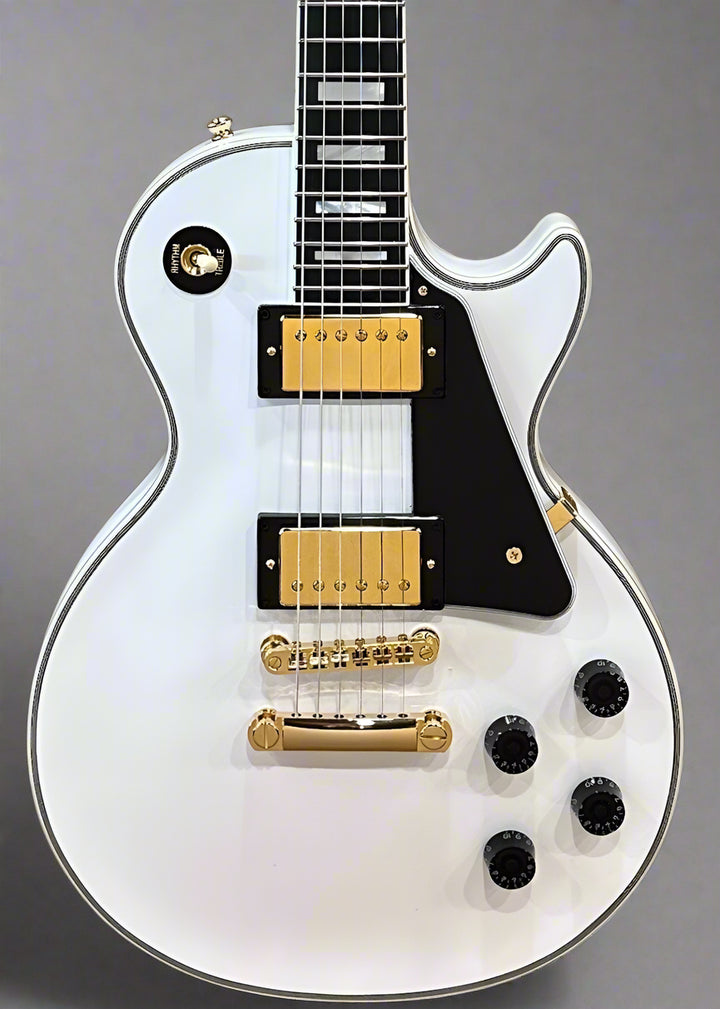 "Inspired by Gibson Custom" Les Paul Custom - Alpine White