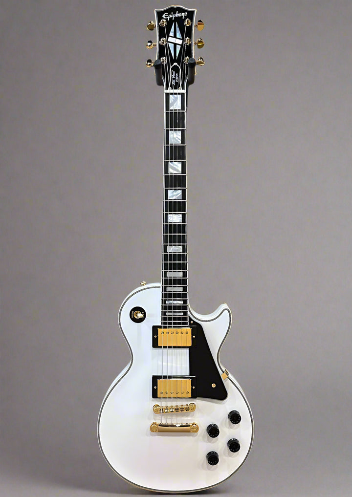 "Inspired by Gibson Custom" Les Paul Custom - Alpine White