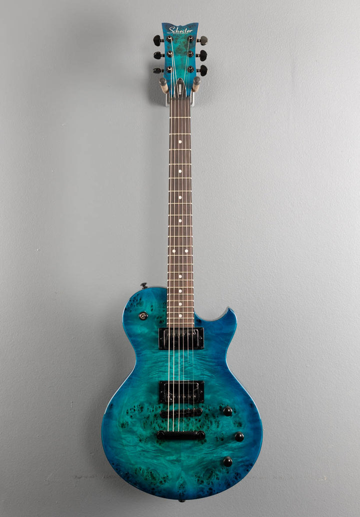 Solo-II Standard - Ocean Blue Burst Burl