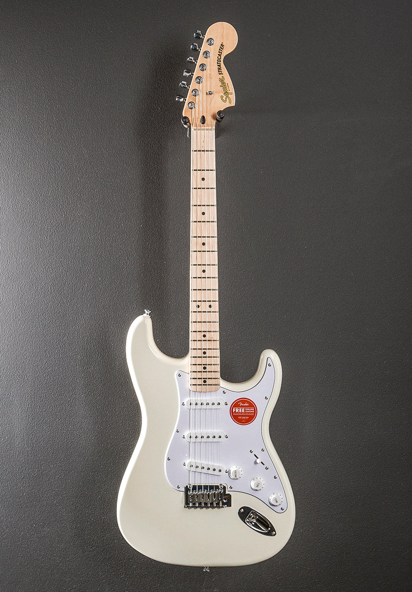 Affinity Series Stratocaster - Olympic White w/Maple