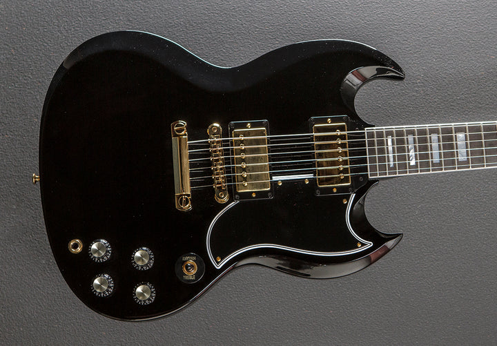 SG Custom 2-Pickup w/Ebony Fingerboard Gloss – Ebony