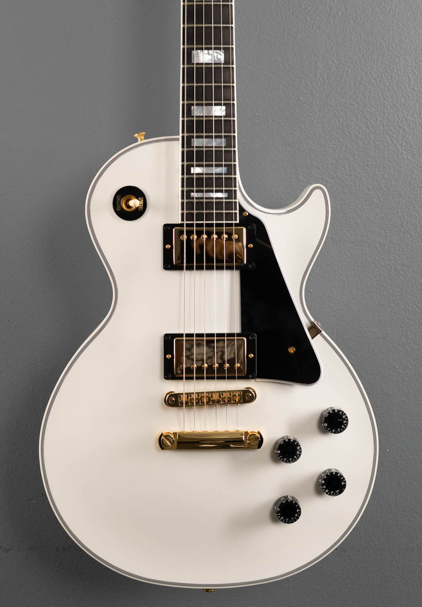 Les Paul Custom w/Ebony Fingerboard Gloss - Alpine White