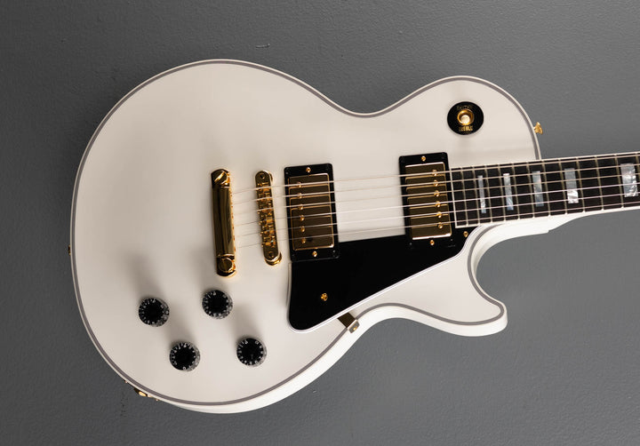 Les Paul Custom w/Ebony Fingerboard Gloss - Alpine White