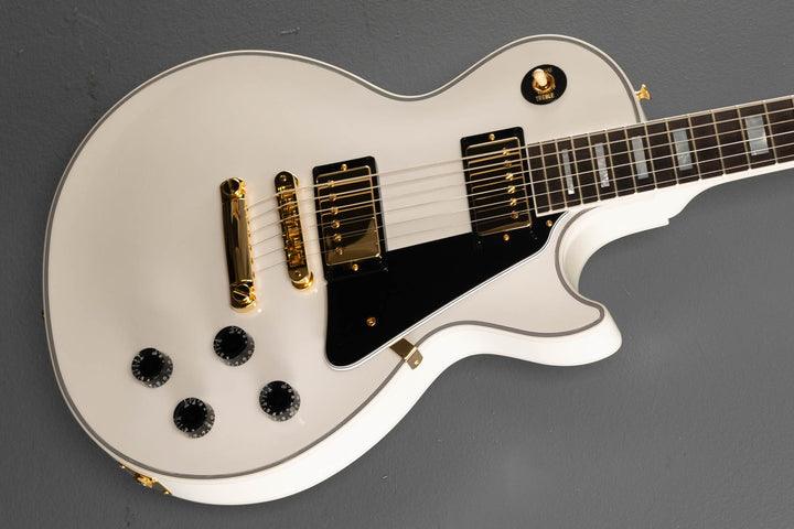 Les Paul Custom w/Ebony Fingerboard Gloss - Alpine White