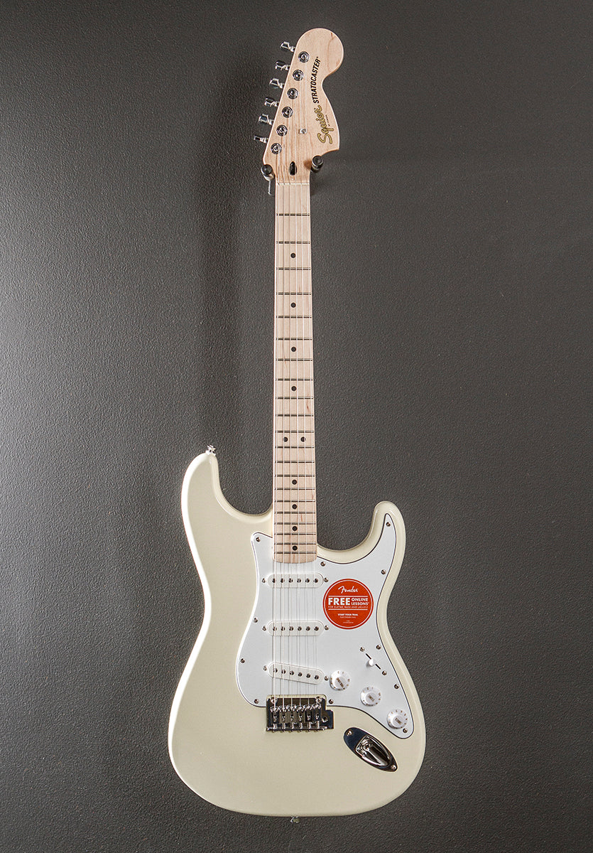 Affinity Series Stratocaster - Olympic White w/Maple