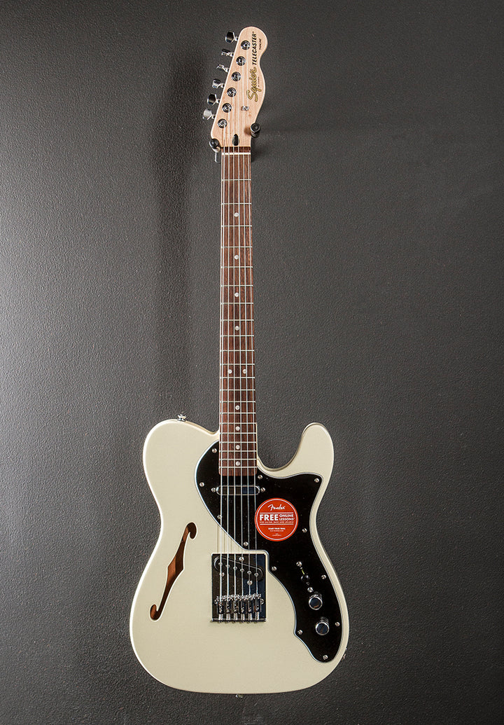 Affinity Series Telecaster Thinline - Olympic White w/Indian Laurel