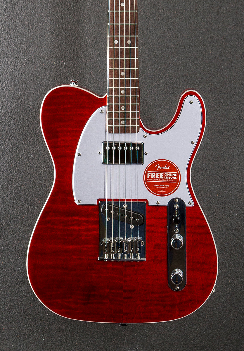 Affinity Series Telecaster FMT SH - Crimson Red Transparent w/Indian Laurel