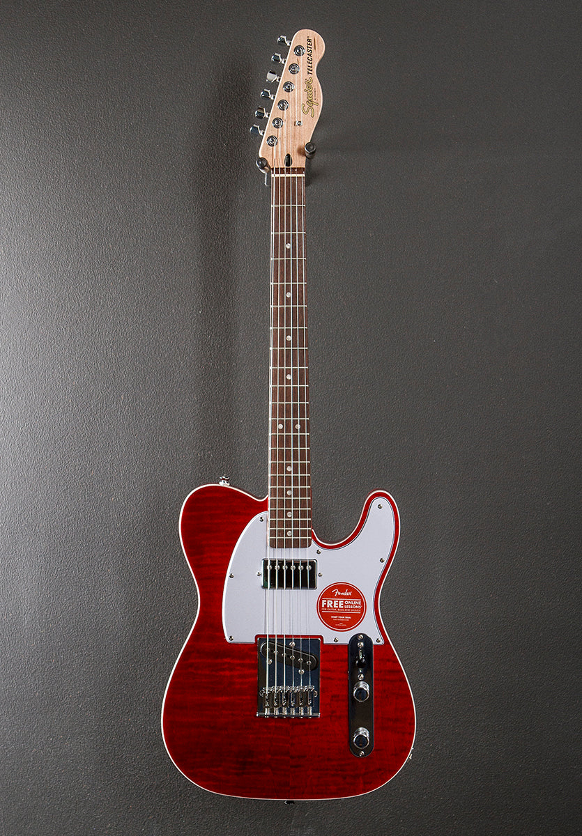 Affinity Series Telecaster FMT SH - Crimson Red Transparent w/Indian Laurel